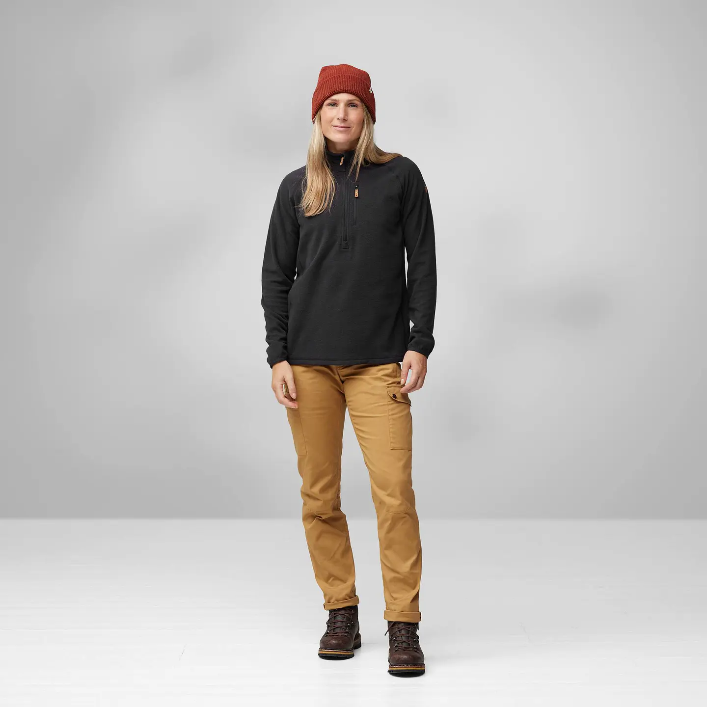 Polar Mujer Fjällräven Övik Lite Half Zip 2