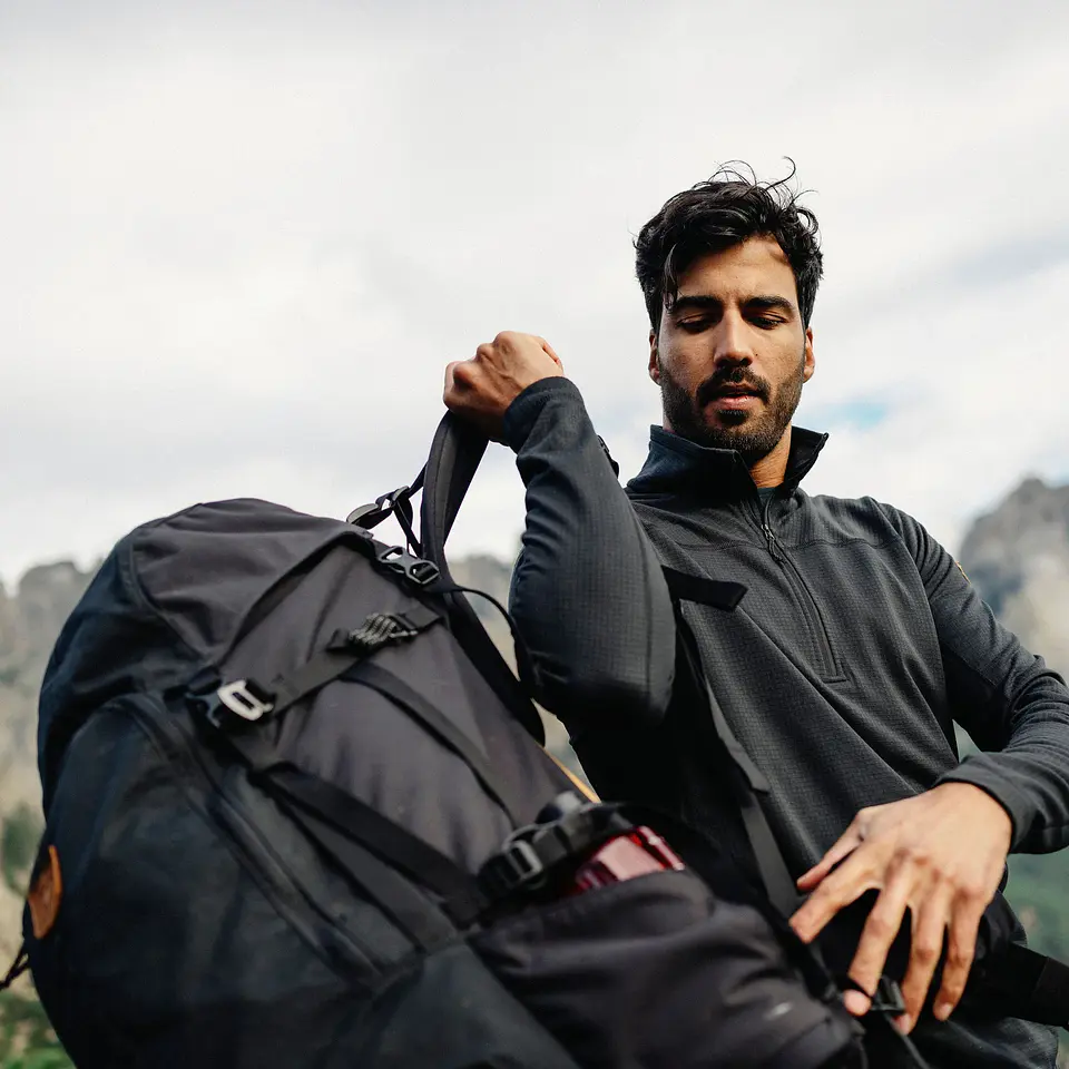 Polar Hombre Fjällräven Abisko Lite Half Zip 10