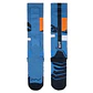 Calcetines Buff Lana Merino gruesos, caña extra alta Royal Blue - Miniatura 3