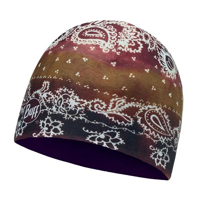 Gorro Microfiber Reversible Hat BUFF Delhi Tobacco - Plum Purple 2