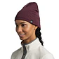 Gorro Tejido con banda de Polar BUFF® Lilon Short Burgundy - Miniatura 4