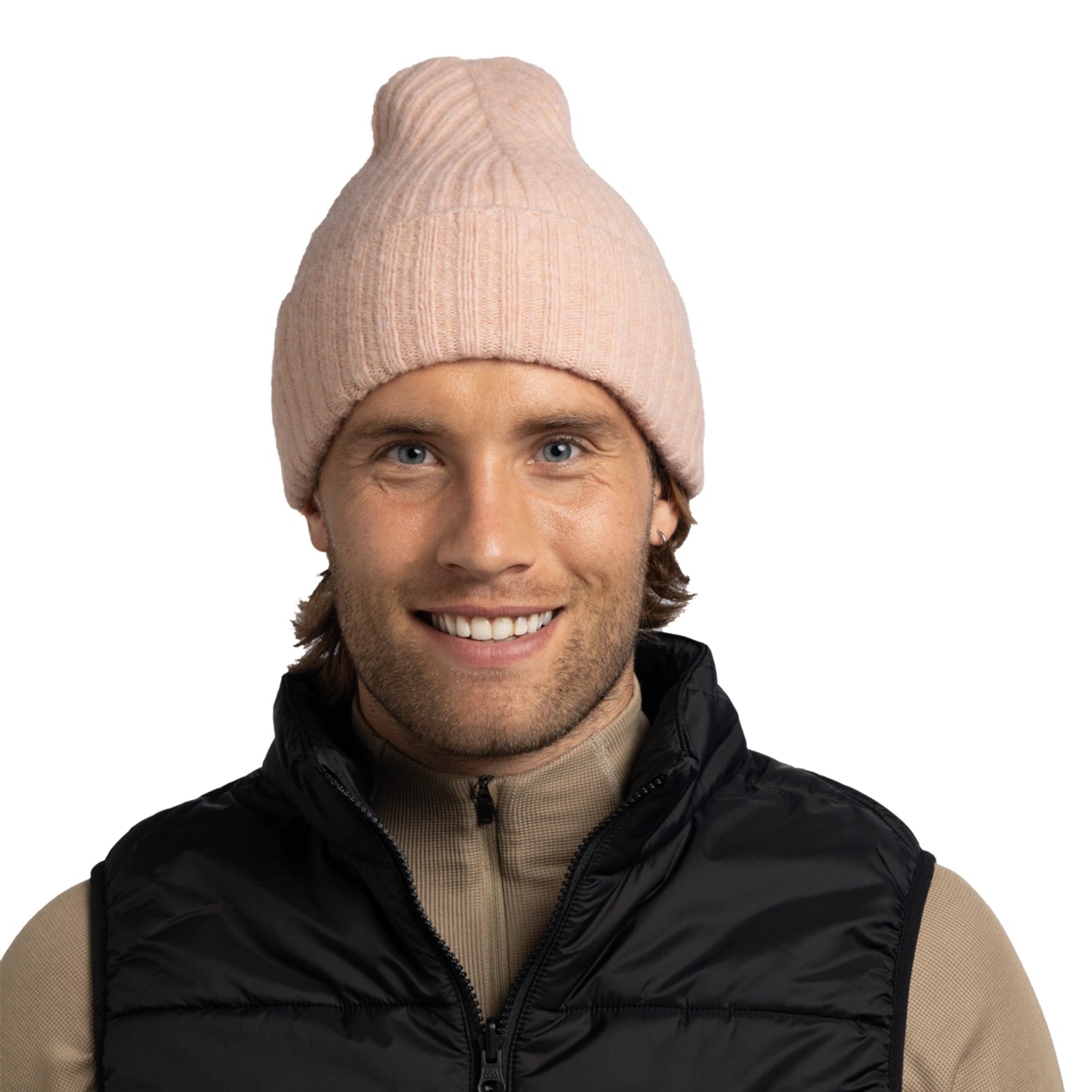 Gorro Tejido BUFF® Nilah Peach Beige 5