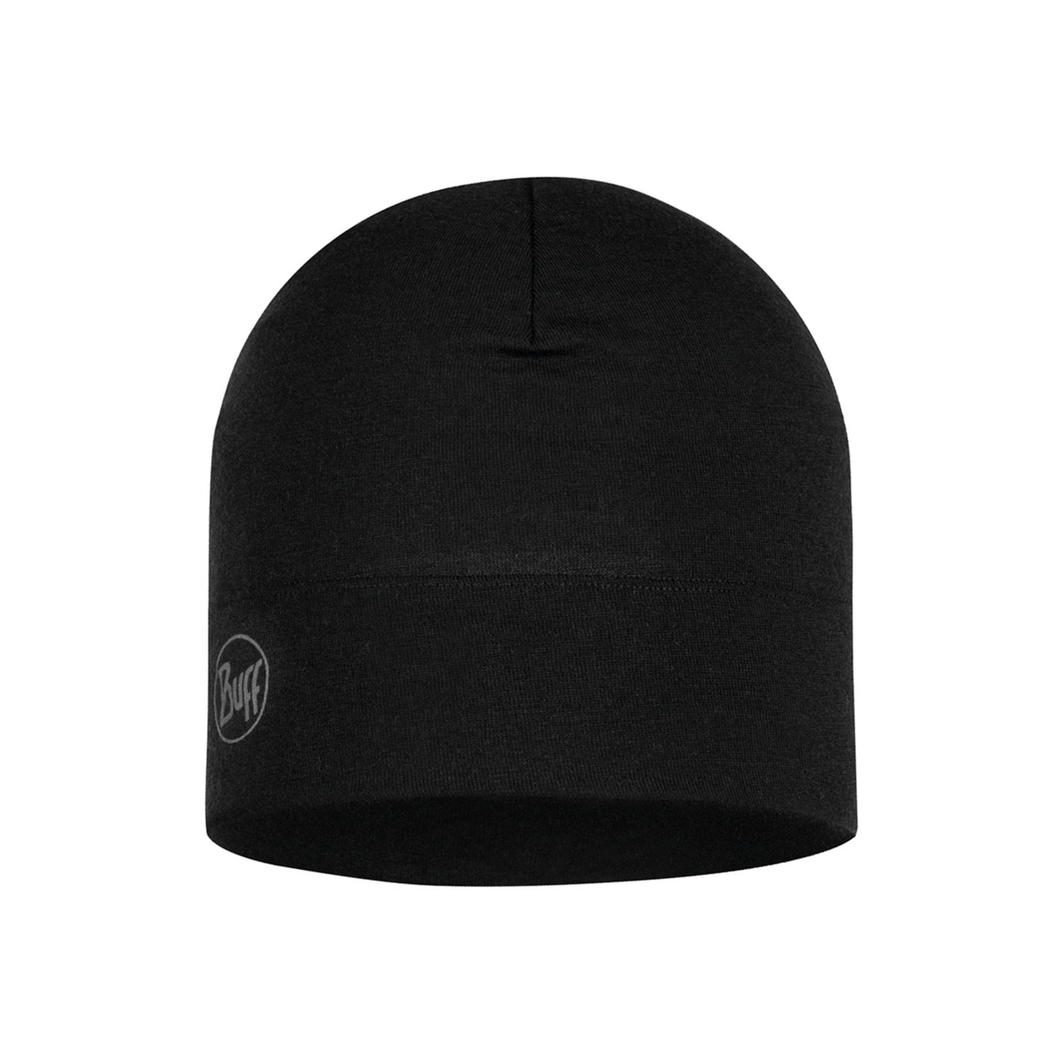 Gorro BUFF® Merino Midweight Solid Black 1