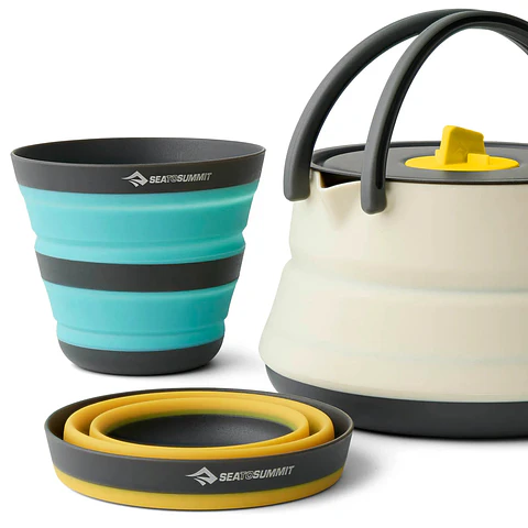 Set de Tetera y tazas plegables Ultralight Frontier Sea to Summit - [2P] [3 Piezas]