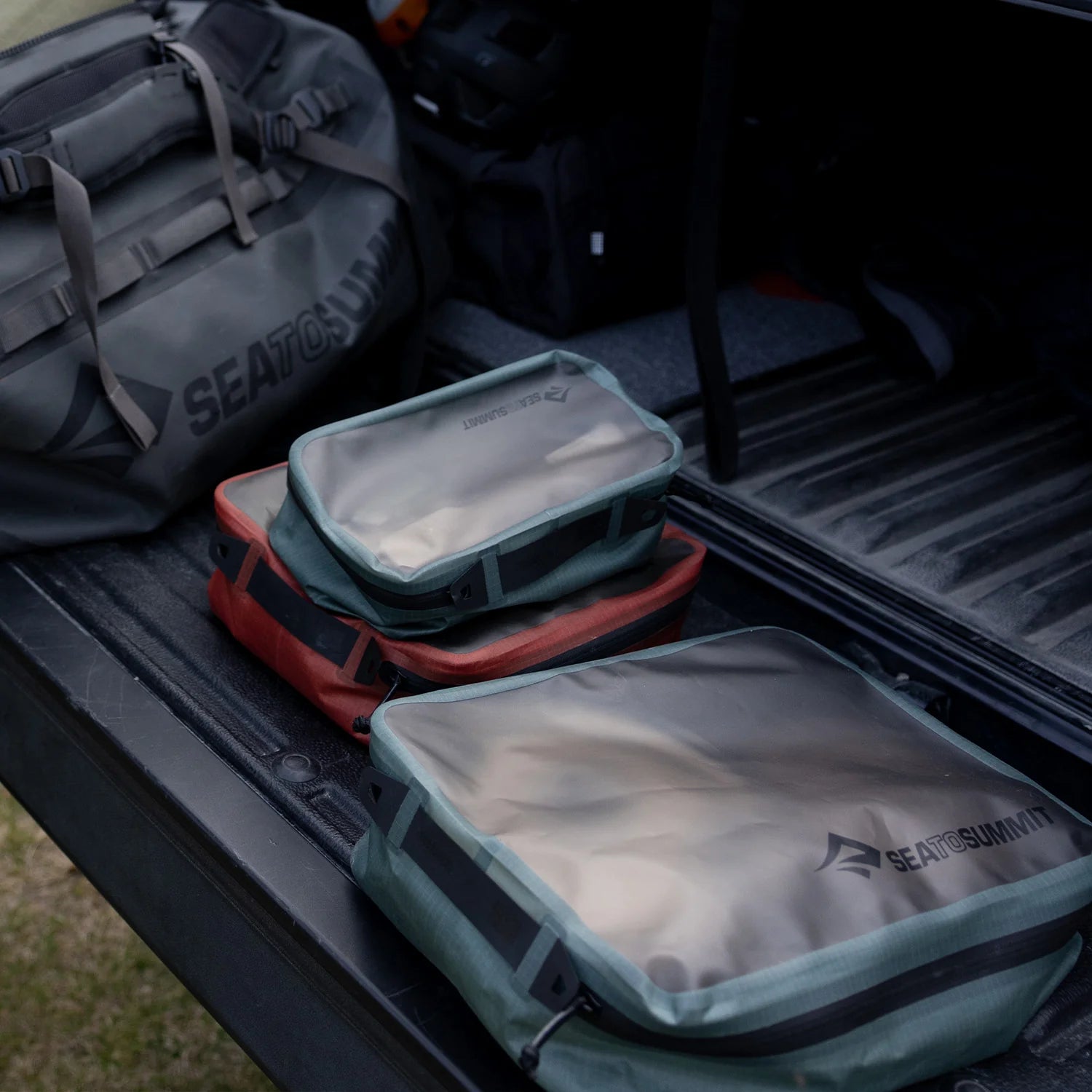 Set de bolsos organizadores impermeable Cube Hydraulic Sea to Summit - 3 piezas (XS,S,M) 5