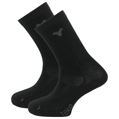 Calcetines Teko Ecobaseliner 1.0 Merino Pack de 2 Ultraligero sin Acolchado