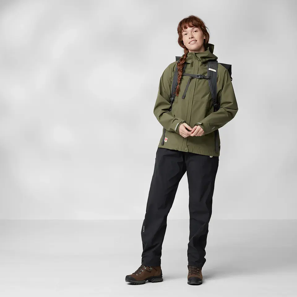Pantalón Impermeable Mujer Fjällräven High Coast Hydratic Trail 7