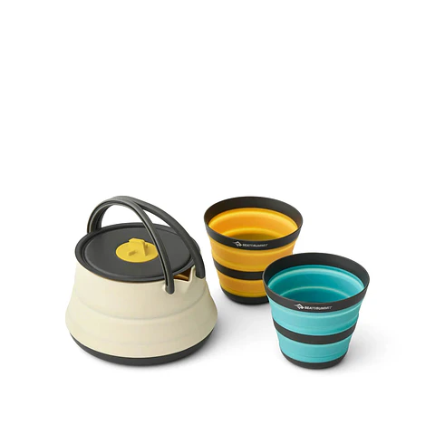 Set de Tetera y tazas plegables Ultralight Frontier Sea to Summit - [2P] [3 Piezas]