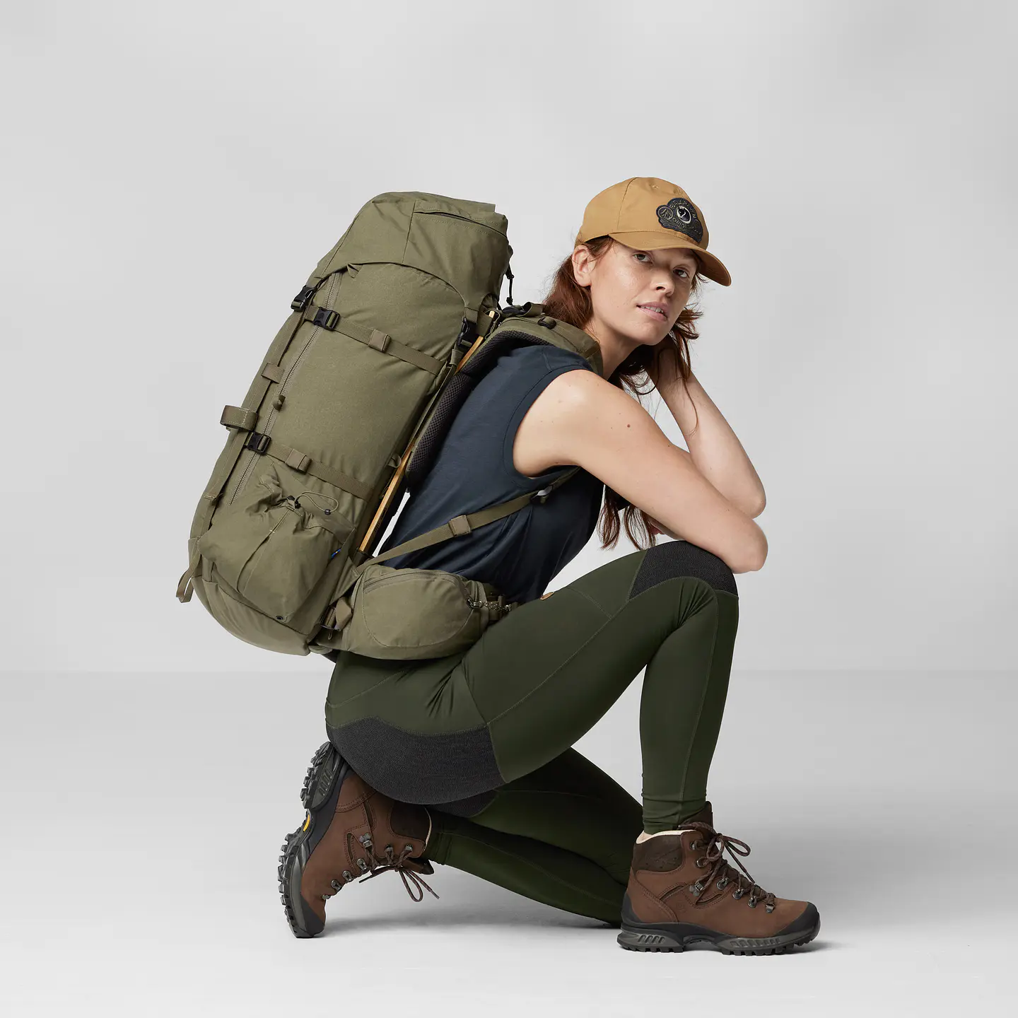 Pantalón Mujer Fjällräven Abisko Trekking Stretch HD 12