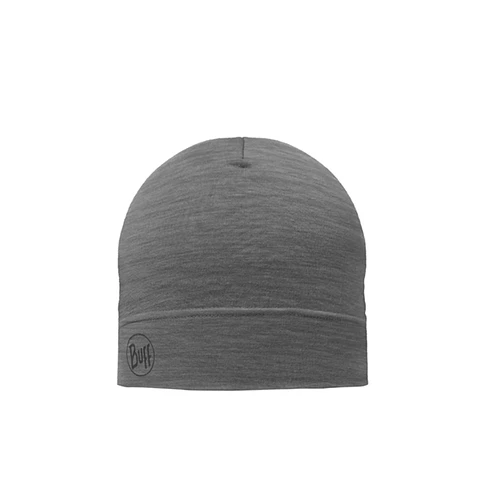 Gorro Merino Lightweight BUFF® Solid Grey