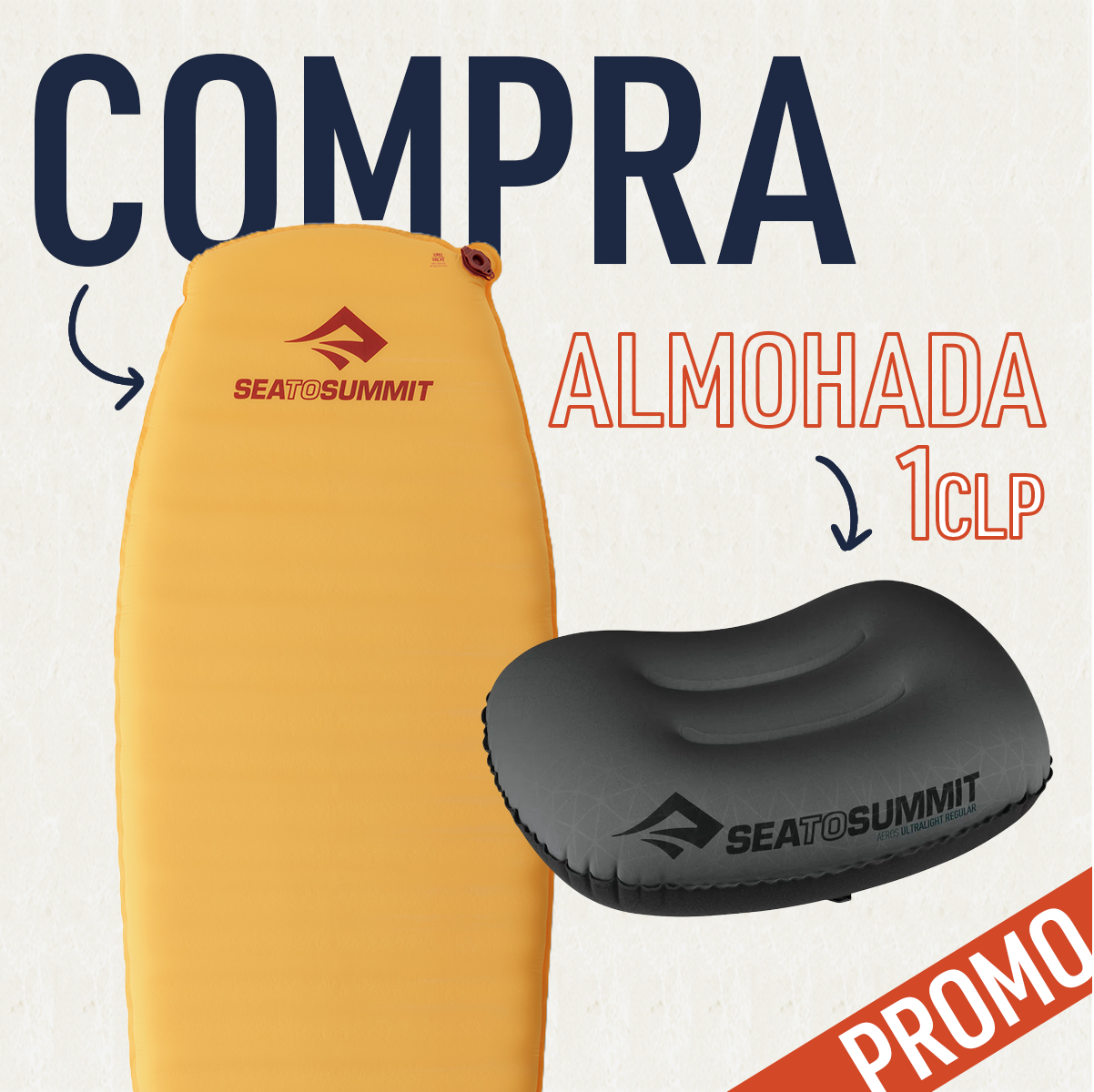 Colchoneta Autoinflable Sea to Summit Pursuit Plus 1