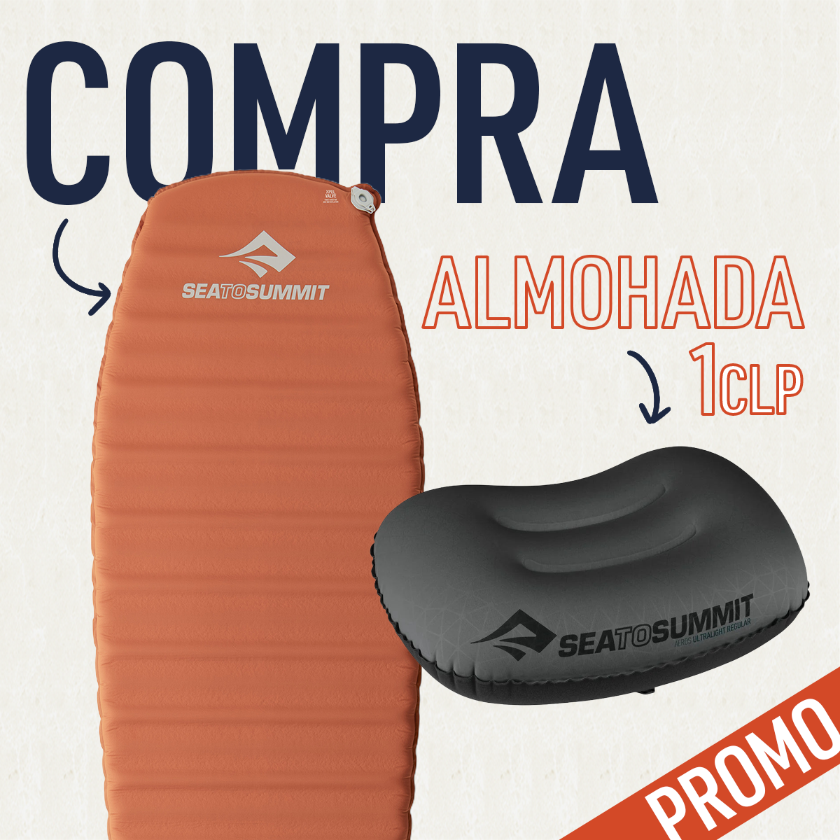 Colchoneta Autoinflable Sea to Summit Pursuit 1