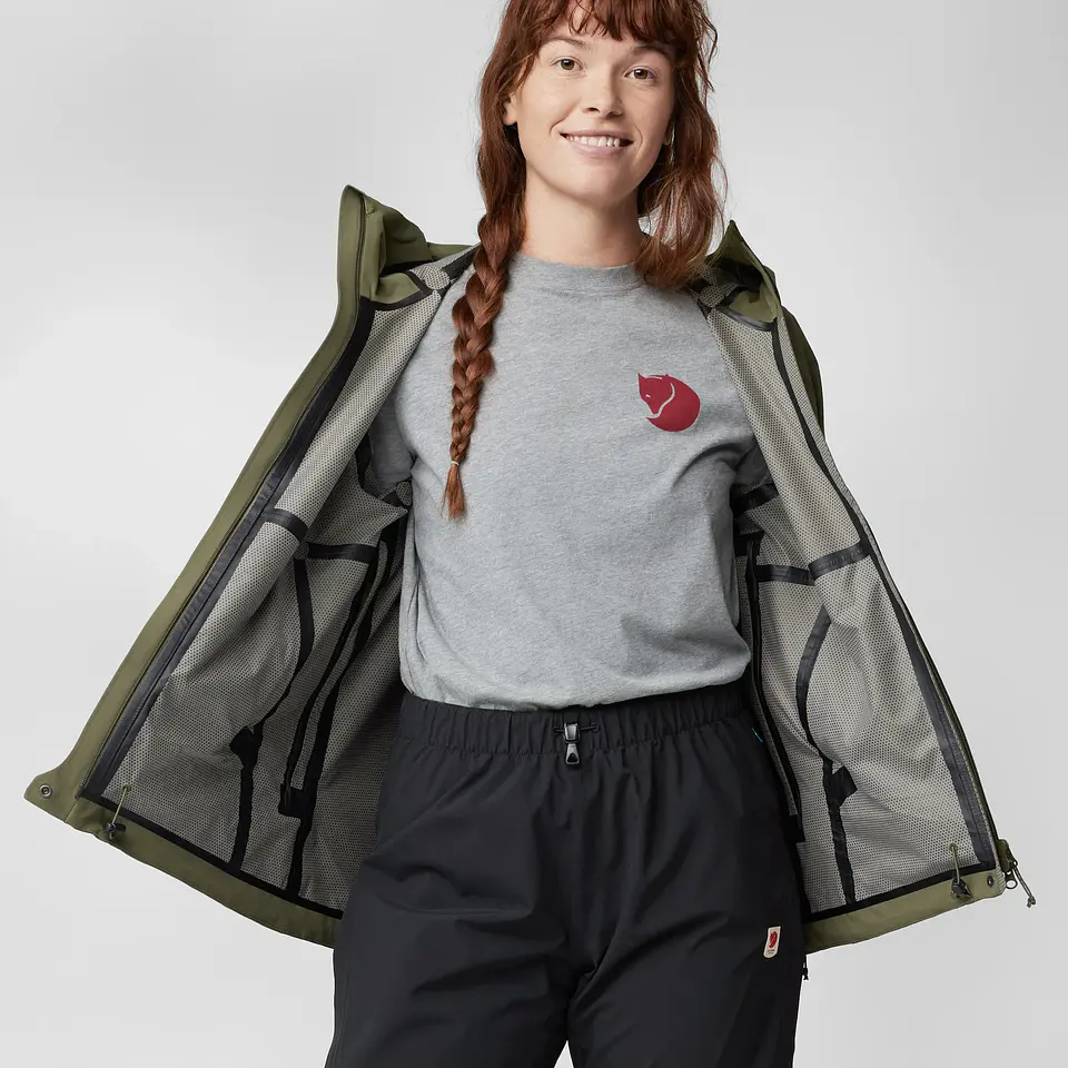 Chaqueta Impermeable Mujer Fjällräven High Coast Hydratic Trail 6