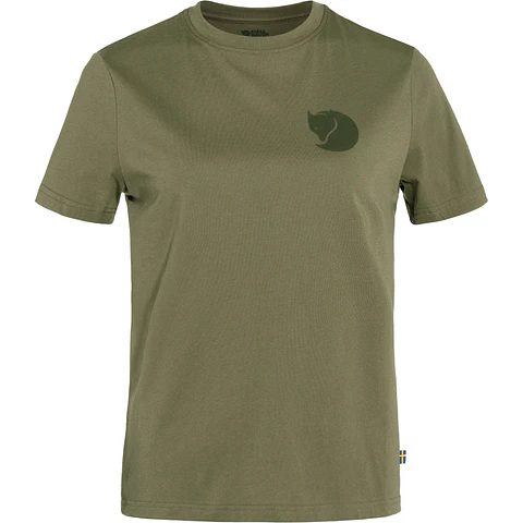 Polera Mujer Fjällräven Logo Fox Boxy