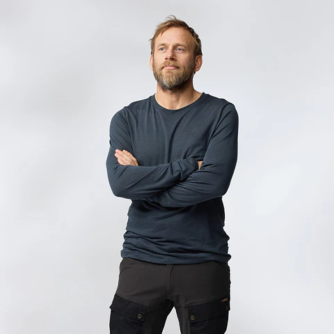 Polera Manga Larga Hombre Fjällräven Abisko Wool