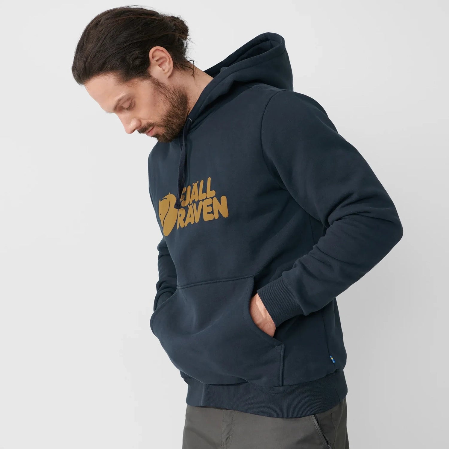 Polerón con Capucha Hombre Fjällräven Logo 10