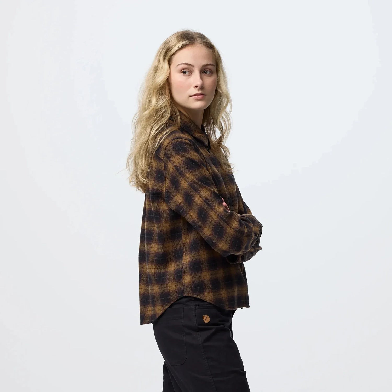 Camisa Mujer Fjällräven Övik Boxy Flannel 4