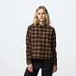Camisa Mujer Fjällräven Övik Boxy Flannel - Miniatura 5
