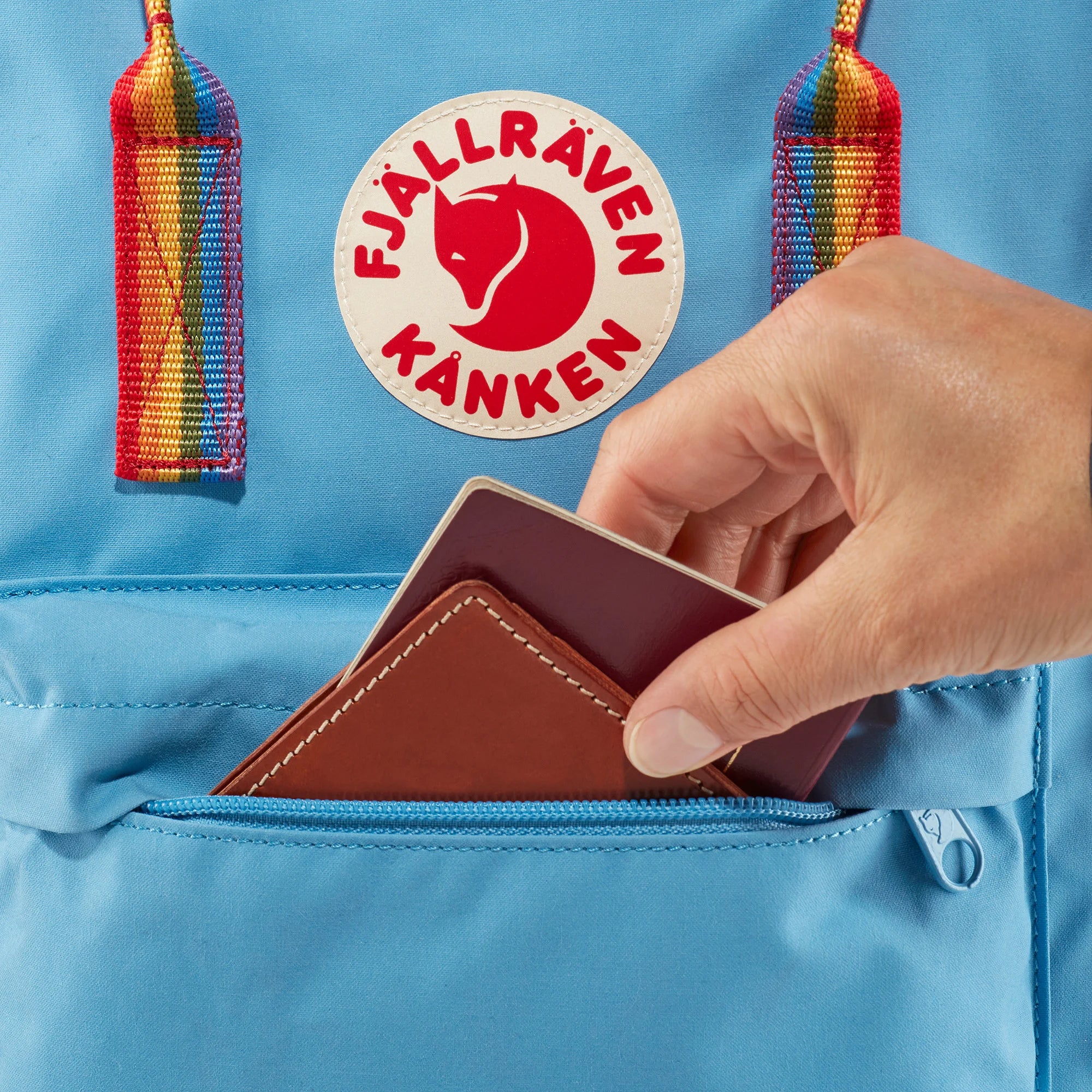 Mochila Fjällräven Kånken Rainbow 18