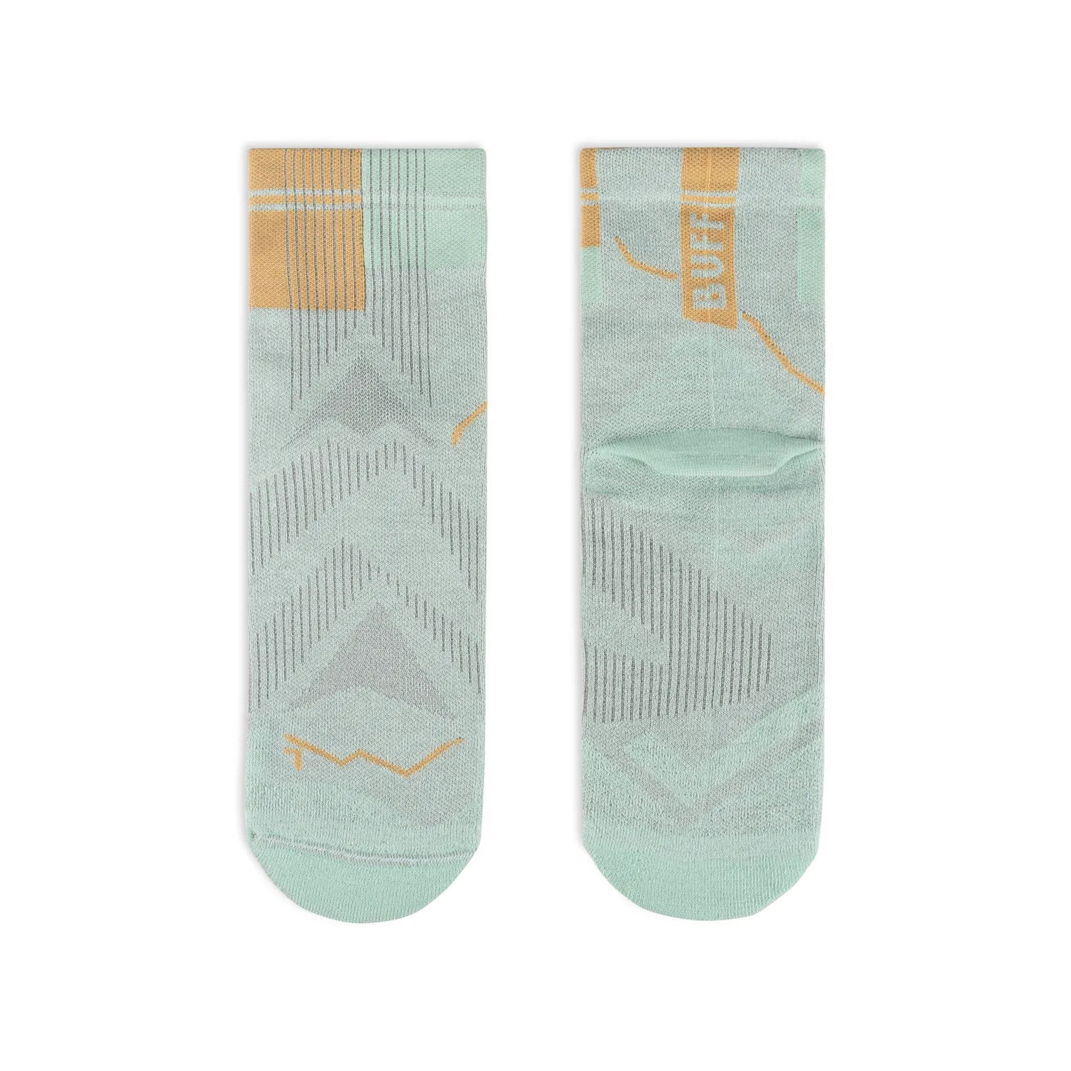 Calcetines BUFF® CoolNet™ Media Caña Verde Seagrove 3
