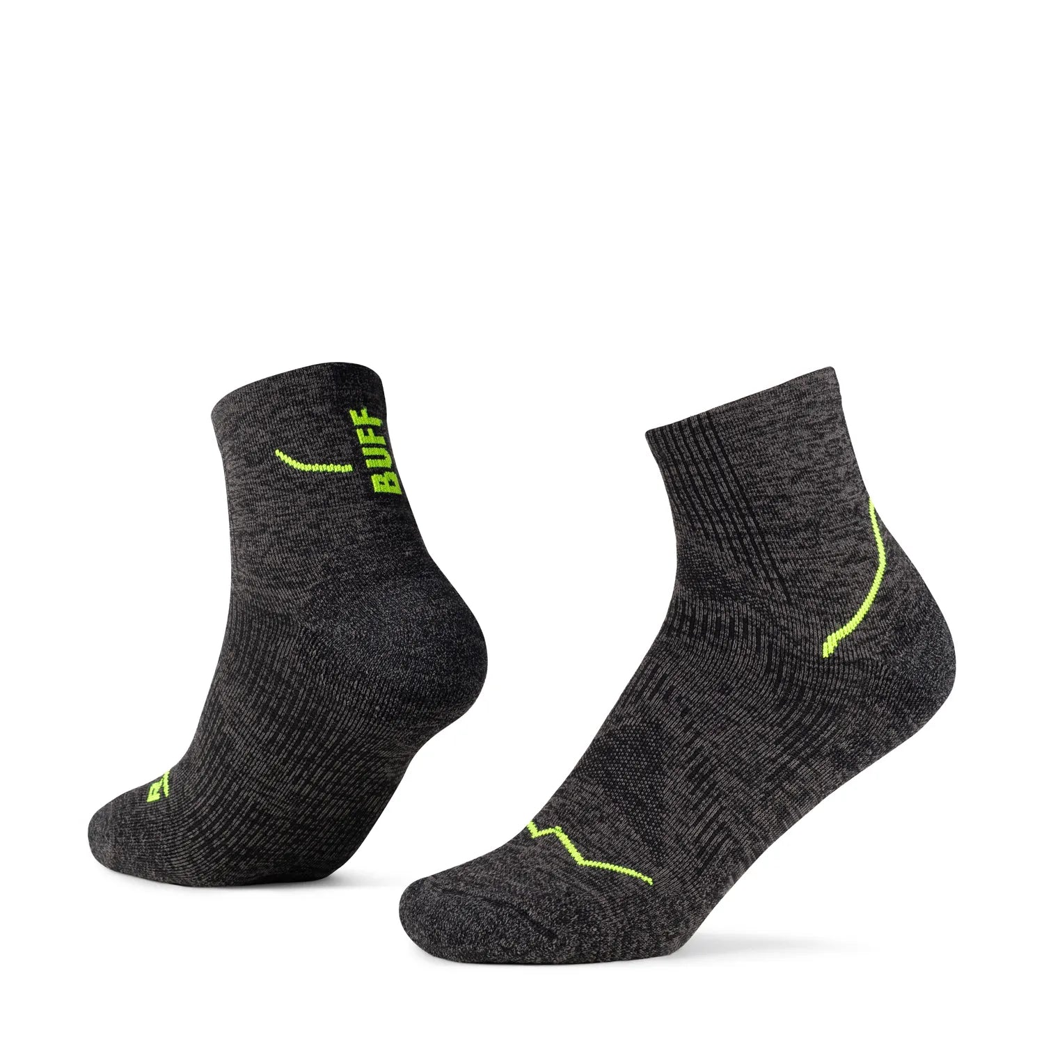 Calcetines BUFF® Dryflx® Media Caña Negro 1