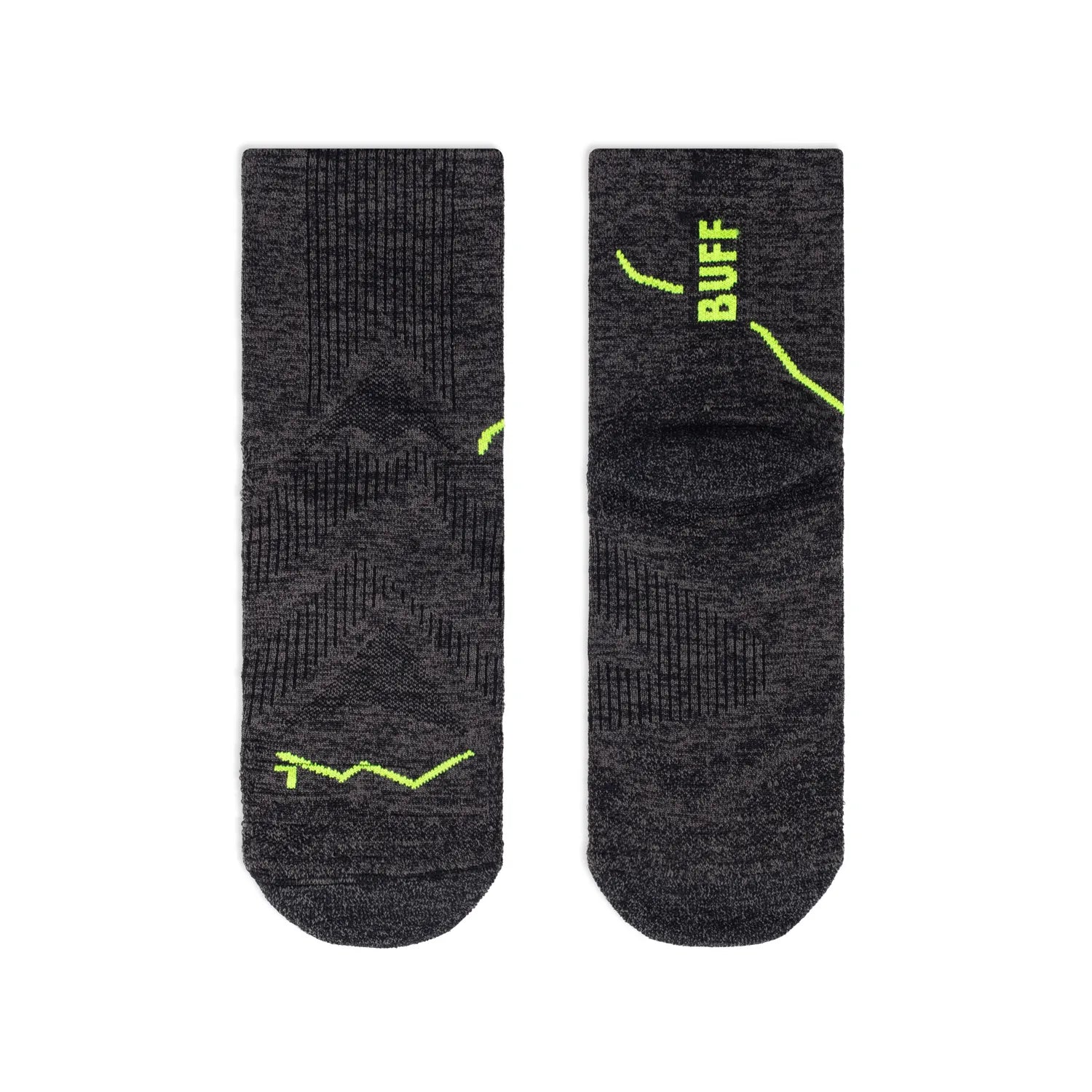Calcetines BUFF® Dryflx® Media Caña Negro 2