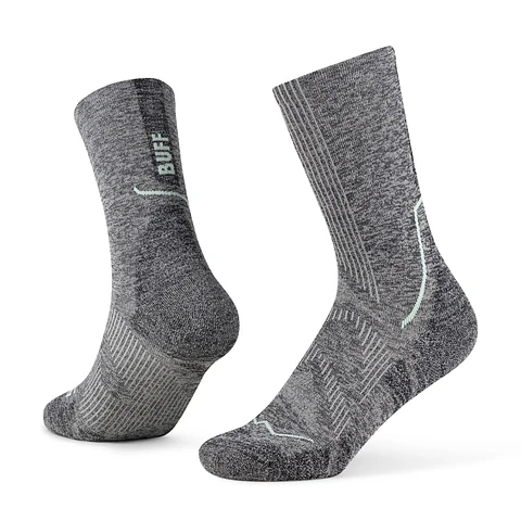 Calcetines BUFF® Dryflx® Caña Alta Gris Claro