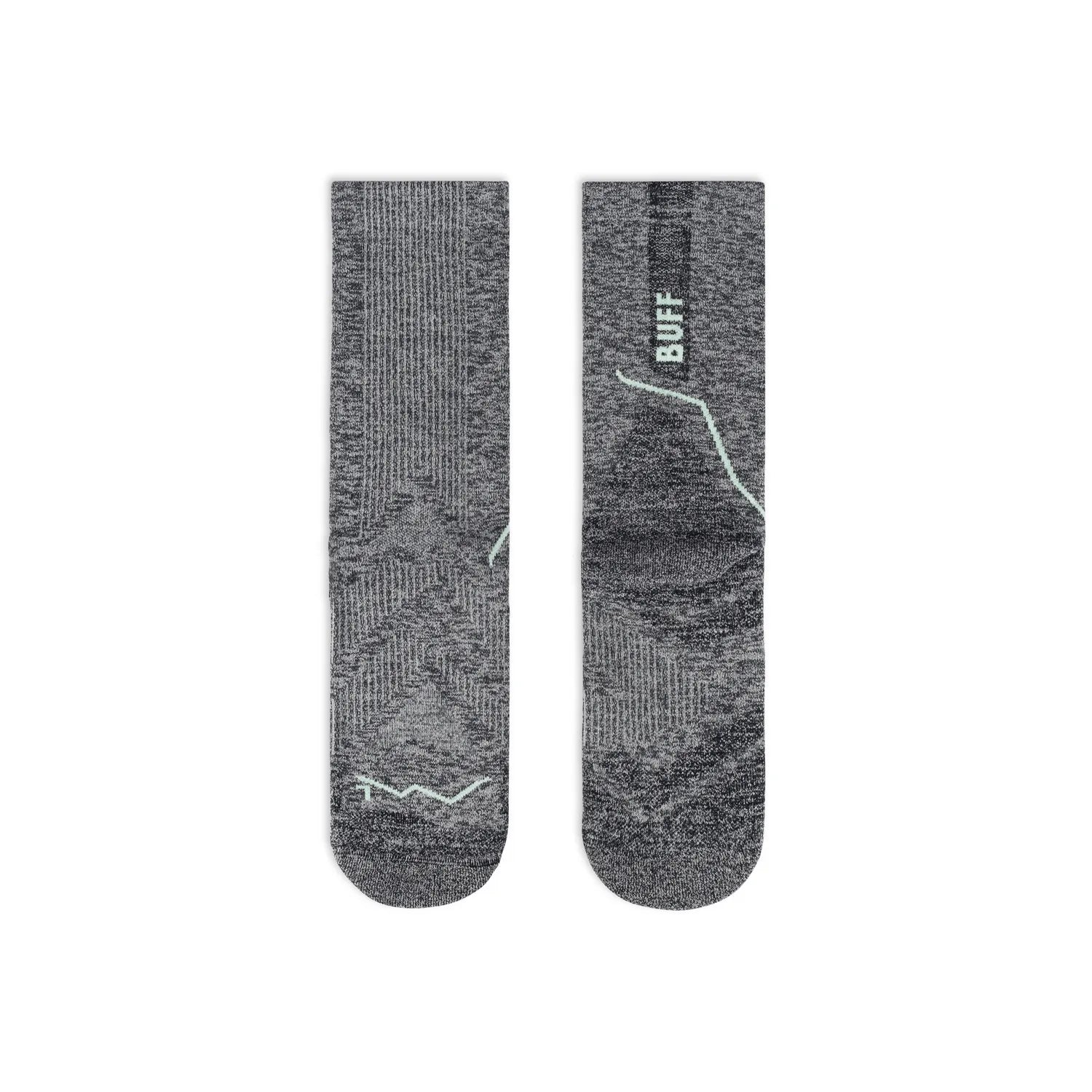 Calcetines BUFF® Dryflx® Caña Alta Gris Claro 3