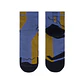 Calcetines BUFF® Lana Merino Grosor Ligero Media Caña Azul - Miniatura 3