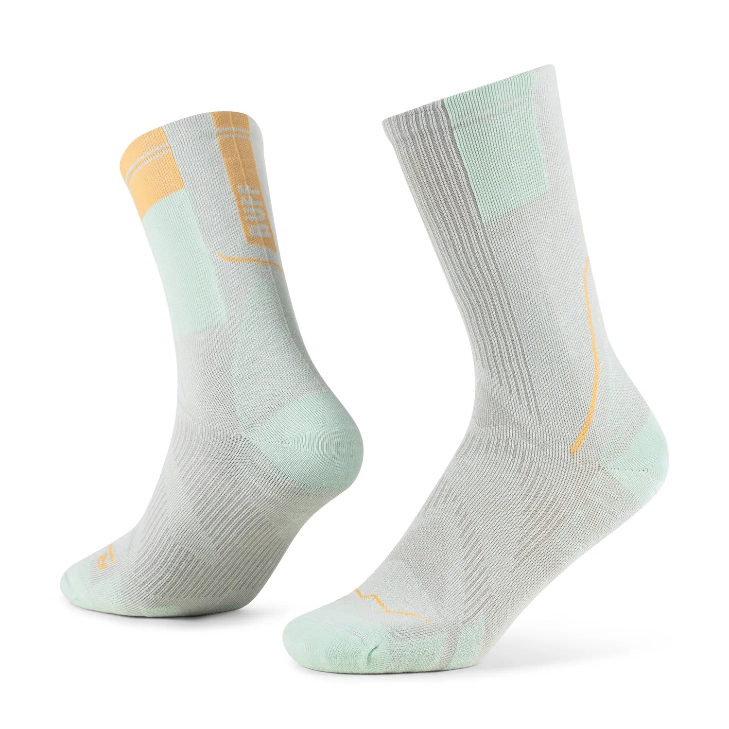 Calcetines BUFF® CoolNet™ Caña Alta Verde Seagrove 1