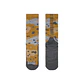 Calcetines BUFF® Lana Merino Grosor Ligero Caña Alta Kaki Umber - Miniatura 3