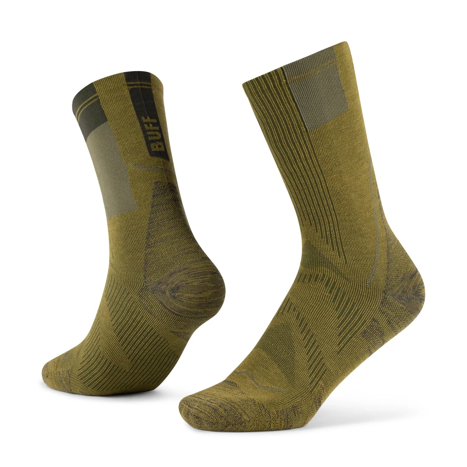 Calcetines BUFF® CoolNet™ Caña Alta Kaki 1