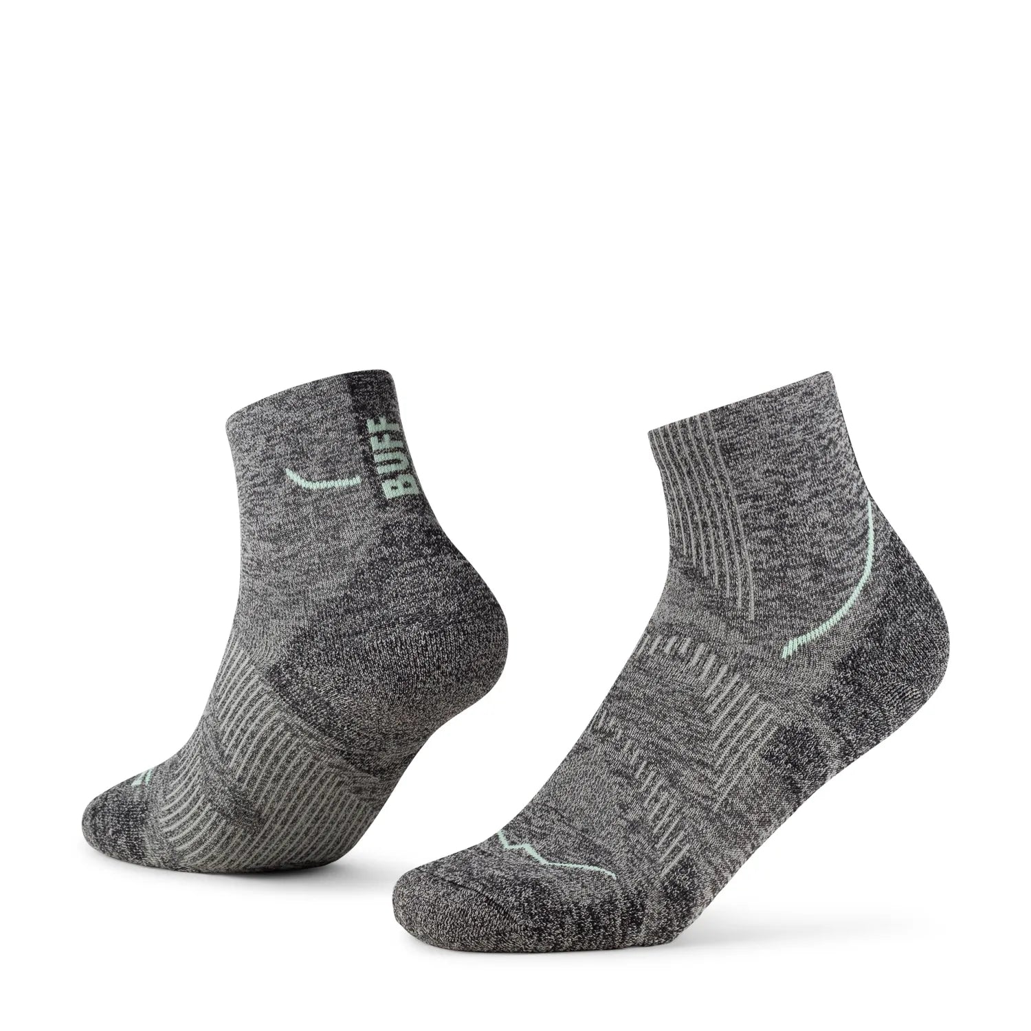 Calcetines BUFF® Dryflx® Media Caña Gris Claro 1