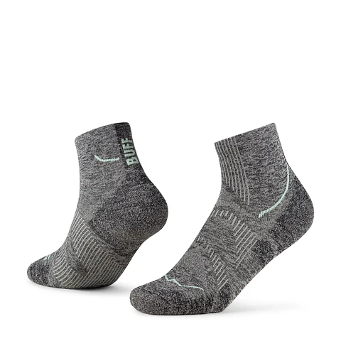 Calcetines BUFF® Dryflx® Media Caña Gris Claro