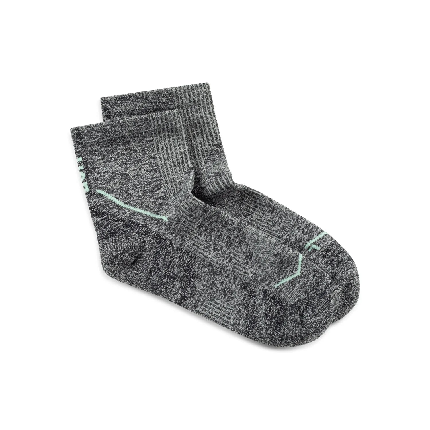 Calcetines BUFF® Dryflx® Media Caña Gris Claro 3