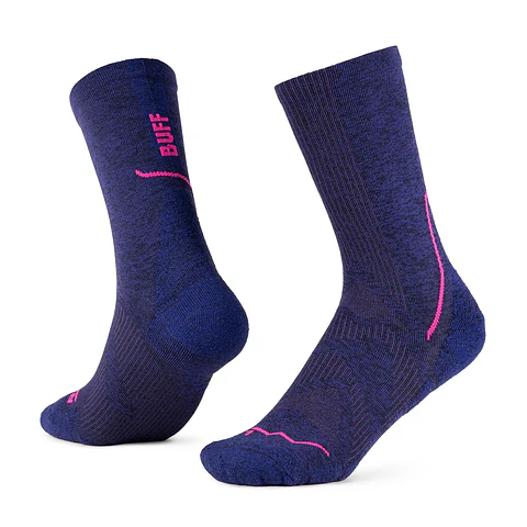 Calcetines BUFF® Dryflx® Caña Alta Azul Ultramarine