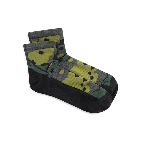 Calcetines BUFF® Lana Merino Grosor Ligero Media Caña Gris