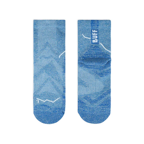 Calcetines BUFF® Dryflx® Media Caña Azul Lavado