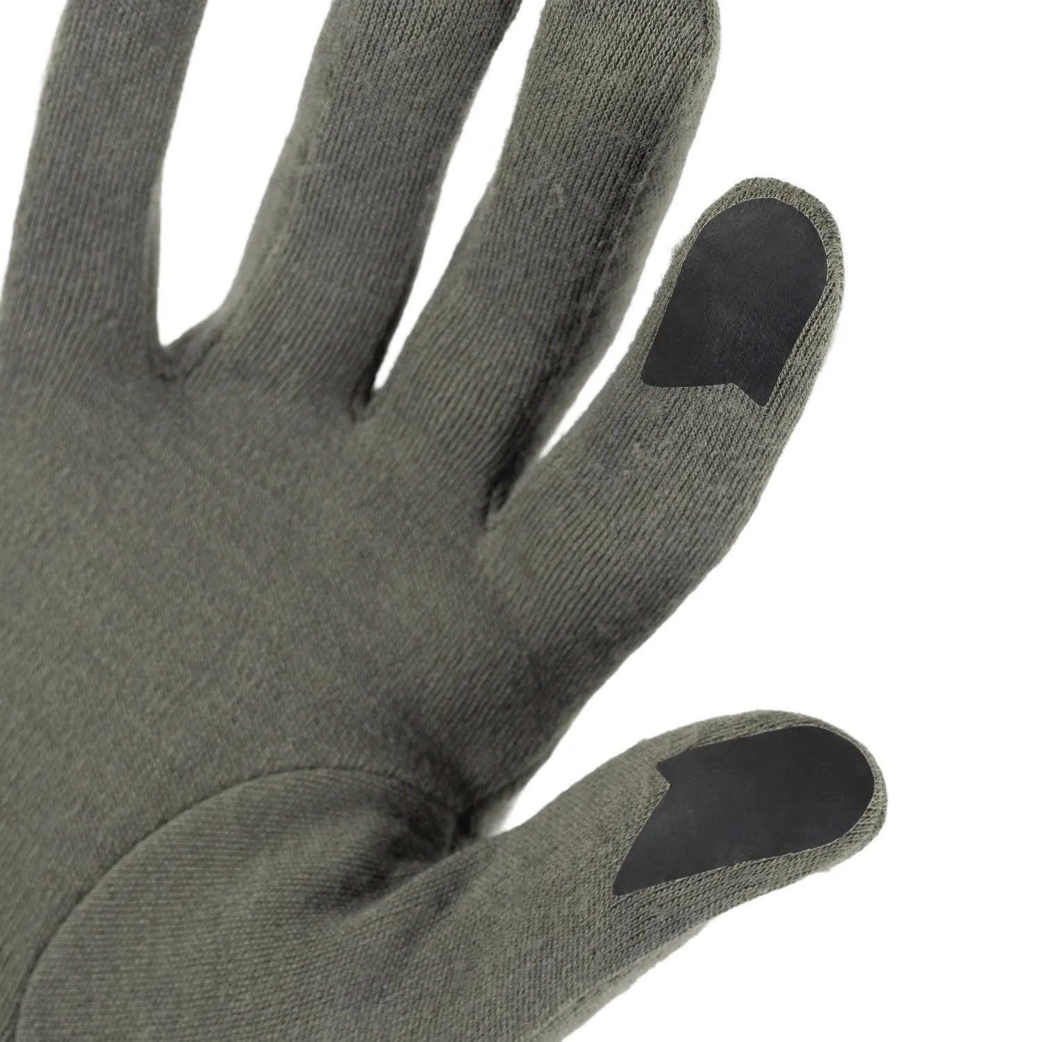 Guantes BUFF® Lana Merino Grosor Medio Kaki 2