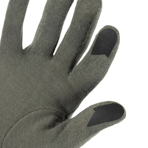 Guantes BUFF® Lana Merino Grosor Medio Kaki