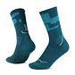 Calcetines BUFF® Lana Merino Grosor Medio Caña Alta Verde Azulado - Miniatura 1