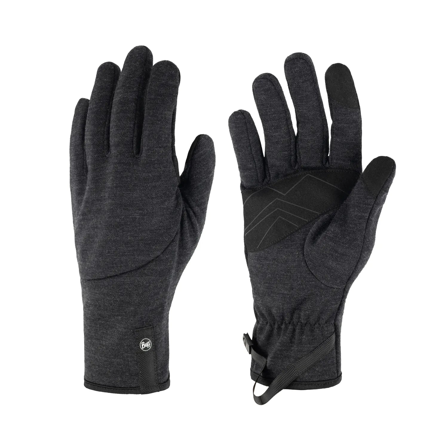Guantes BUFF® Merino Fleece Negro 1
