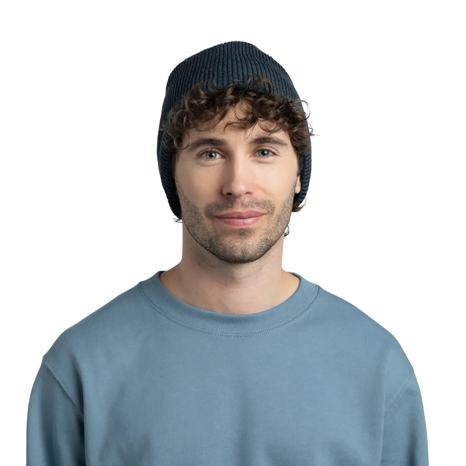 Gorro Tejido BUFF® Renvi con Forro Completo de Polar Renvi Verde Azulado 3