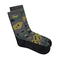 Calcetines BUFF® Lana Merino Grosor Ligero Caña Alta Gris - Miniatura 2