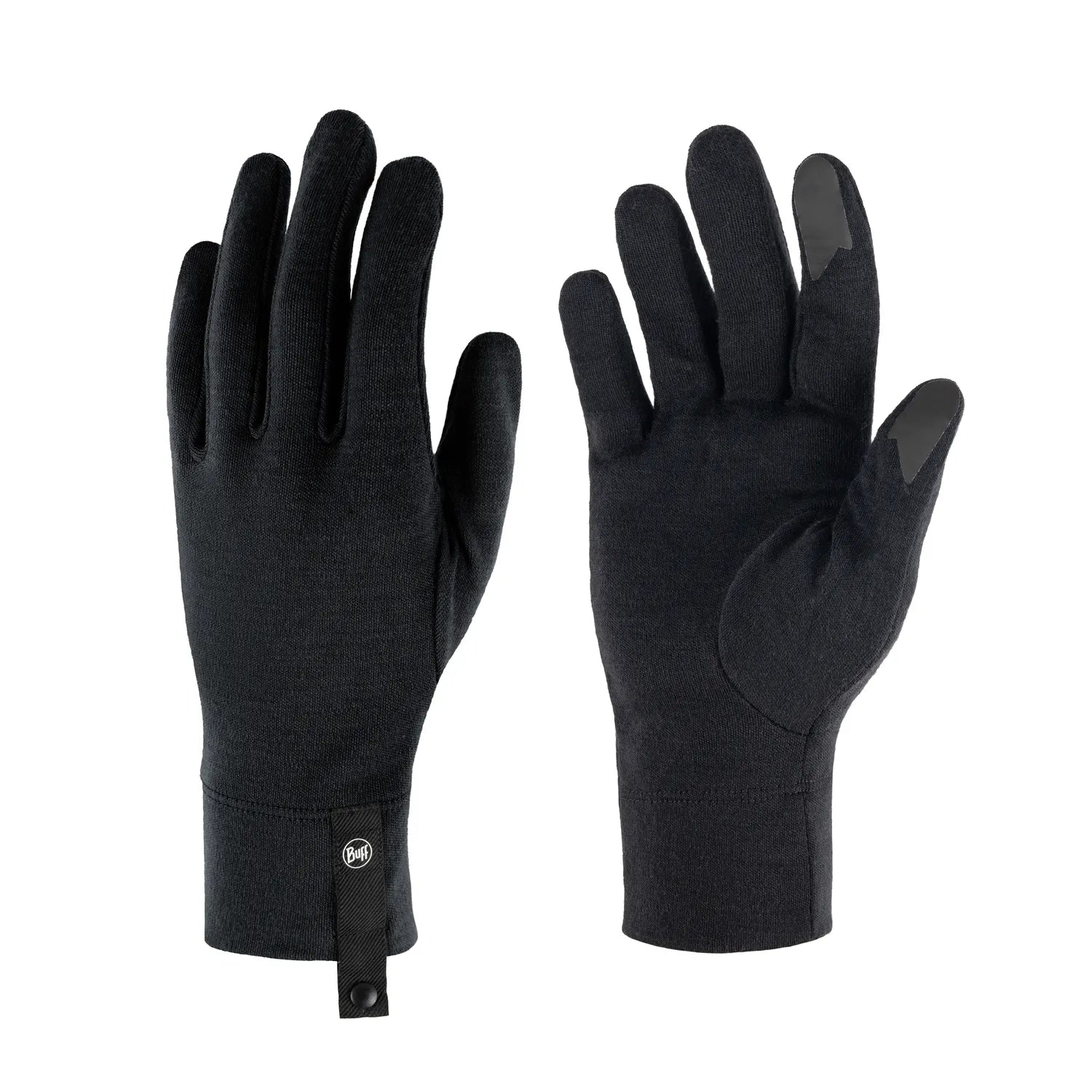 Guantes BUFF® Lana Merino Grosor Medio Azul Noche 1