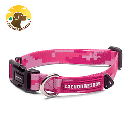 Collar Camuflado Rosa