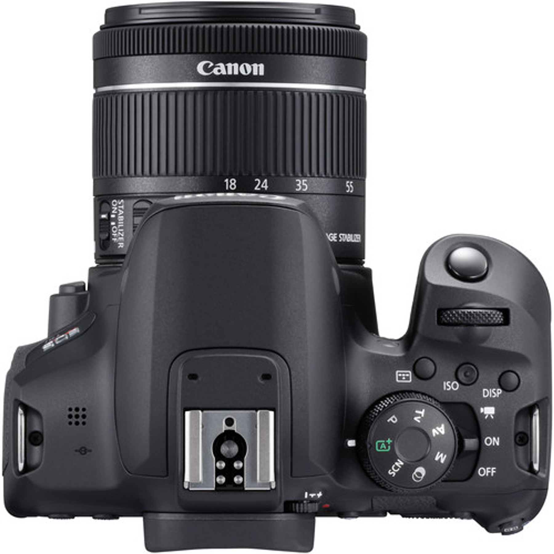 Cámara Canon EOS Rebel T8i DSLR con lente de 18-55 mm f/4-5,6 IS STM.