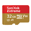 Memoria Micro SDHC 32GB Extreme UHS-I Clase 10, Lectura 100MBs, Escritura 60MBs 2