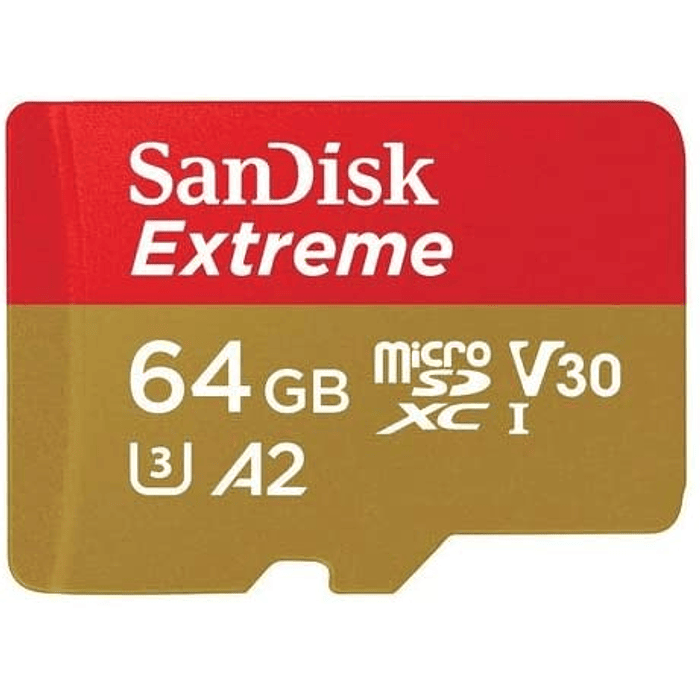 Memoria Micro SDXC 64GB SanDisk Extreme UHS-I, Lectura 170MB/s, Escritura 80MB/s 1