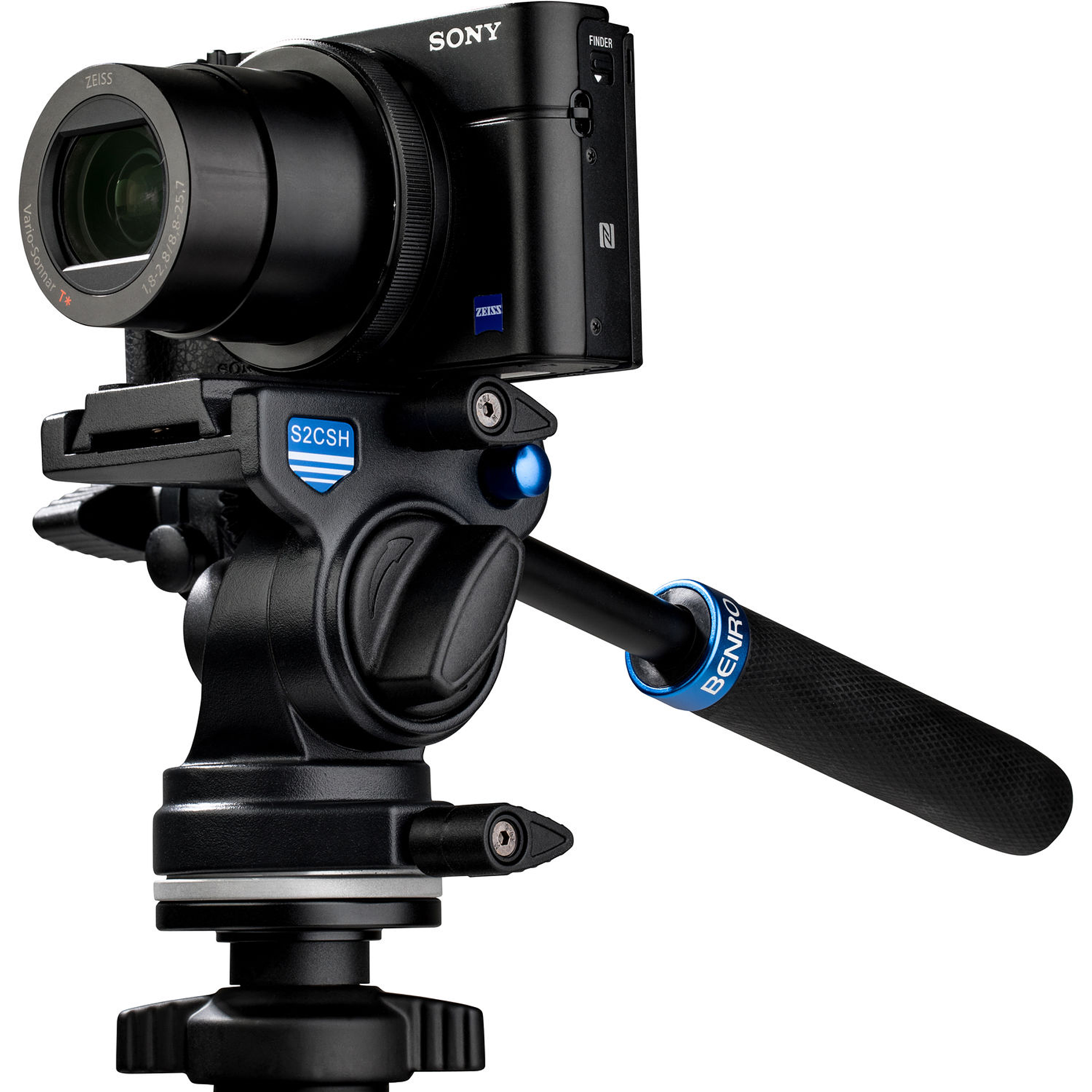 KIT TRIPODE DE VIDEO BENRO SERIE SLIM.